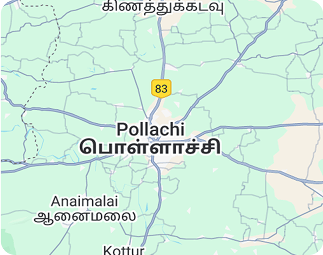 Pollachi Map